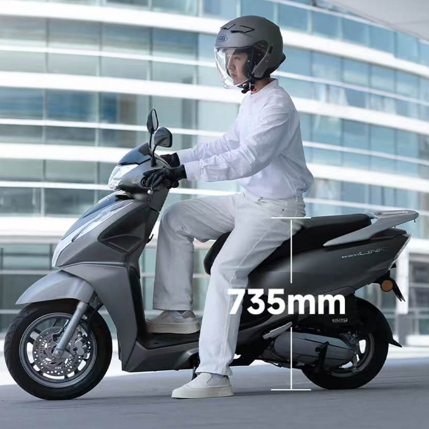 HOND五羊本田LD125女装踏板车