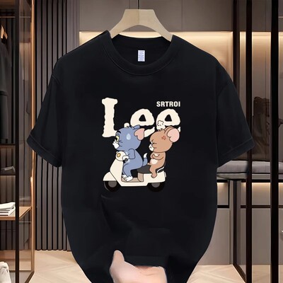 NASA联名短袖T恤男夏季2025新款宽松设计感小众日系ins潮牌上衣服