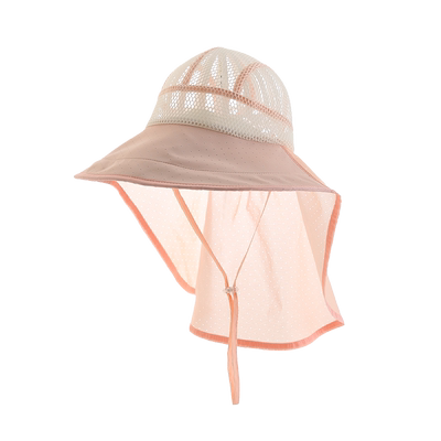 夏季薄款女童防晒遮阳帽儿童帽子