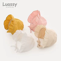 Luassy Baby Hat Spring и осень Thin Pure Cotton Girls and Girls 'Baby Pigturine Hats