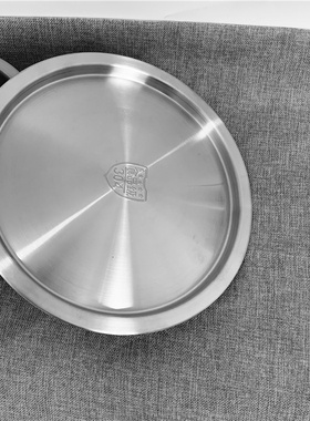 家用304不锈钢料理盆平盖子加厚18-26cm保鲜盆汤盆泡面盆碗锅盖