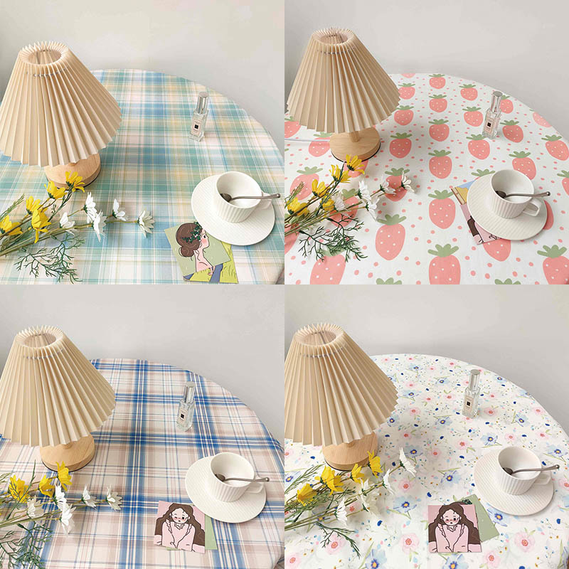 碎花桌布网红ins风少女学生