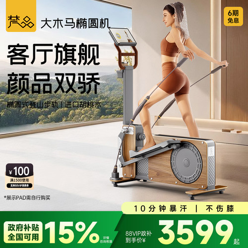 梵品大木马椭圆机家用太空漫步健身器材运动智能椭圆仪UltraMAX