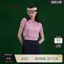 OBEG欧碧倩复古气质针织衫10462073