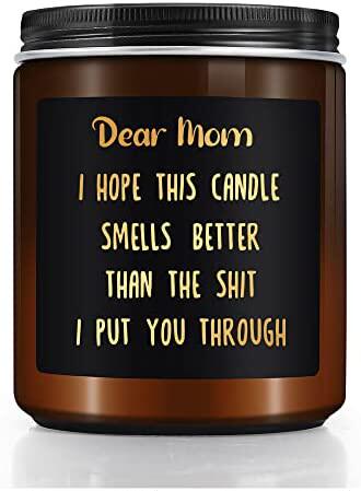mom gifts - funny lavender candles gifts for mom mothers day