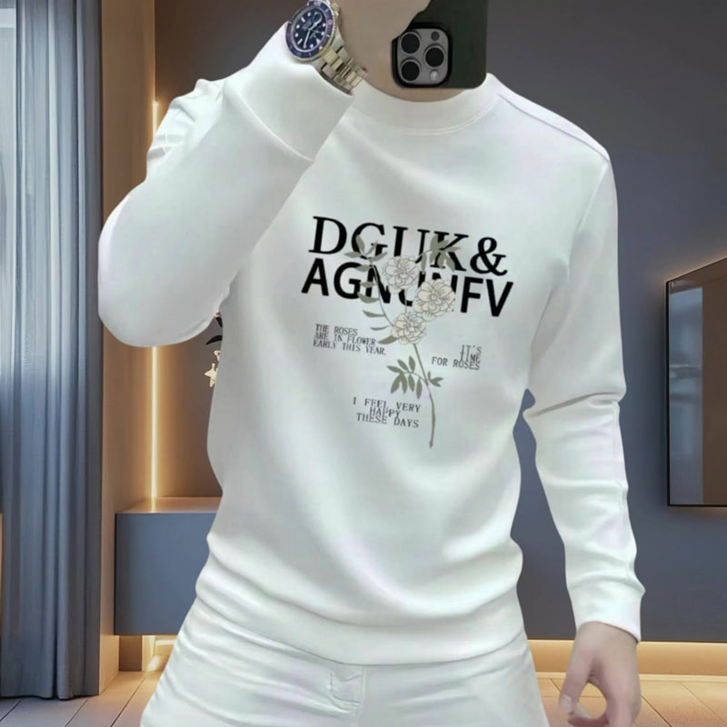 潮牌卫衣男款秋冬帅气长袖男高级