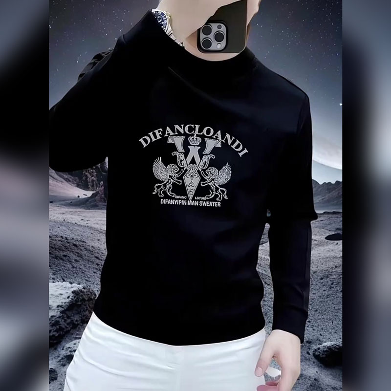 潮牌卫衣男款秋冬帅气长袖男高级