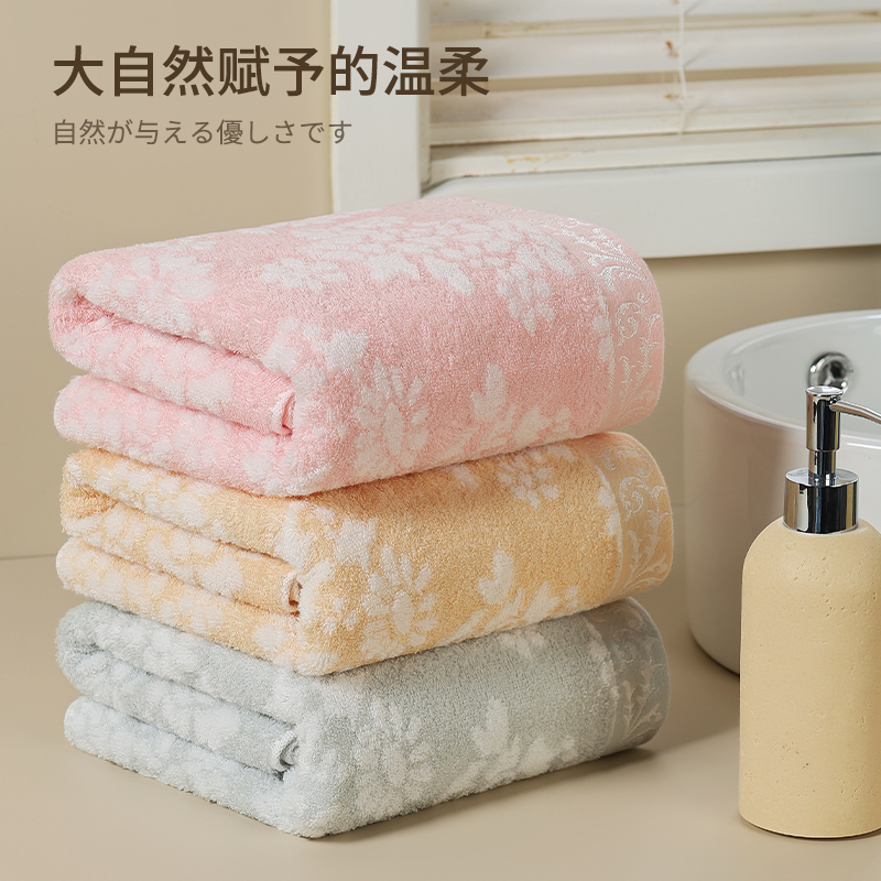 日本今治浴巾纯棉洗澡家用吸水