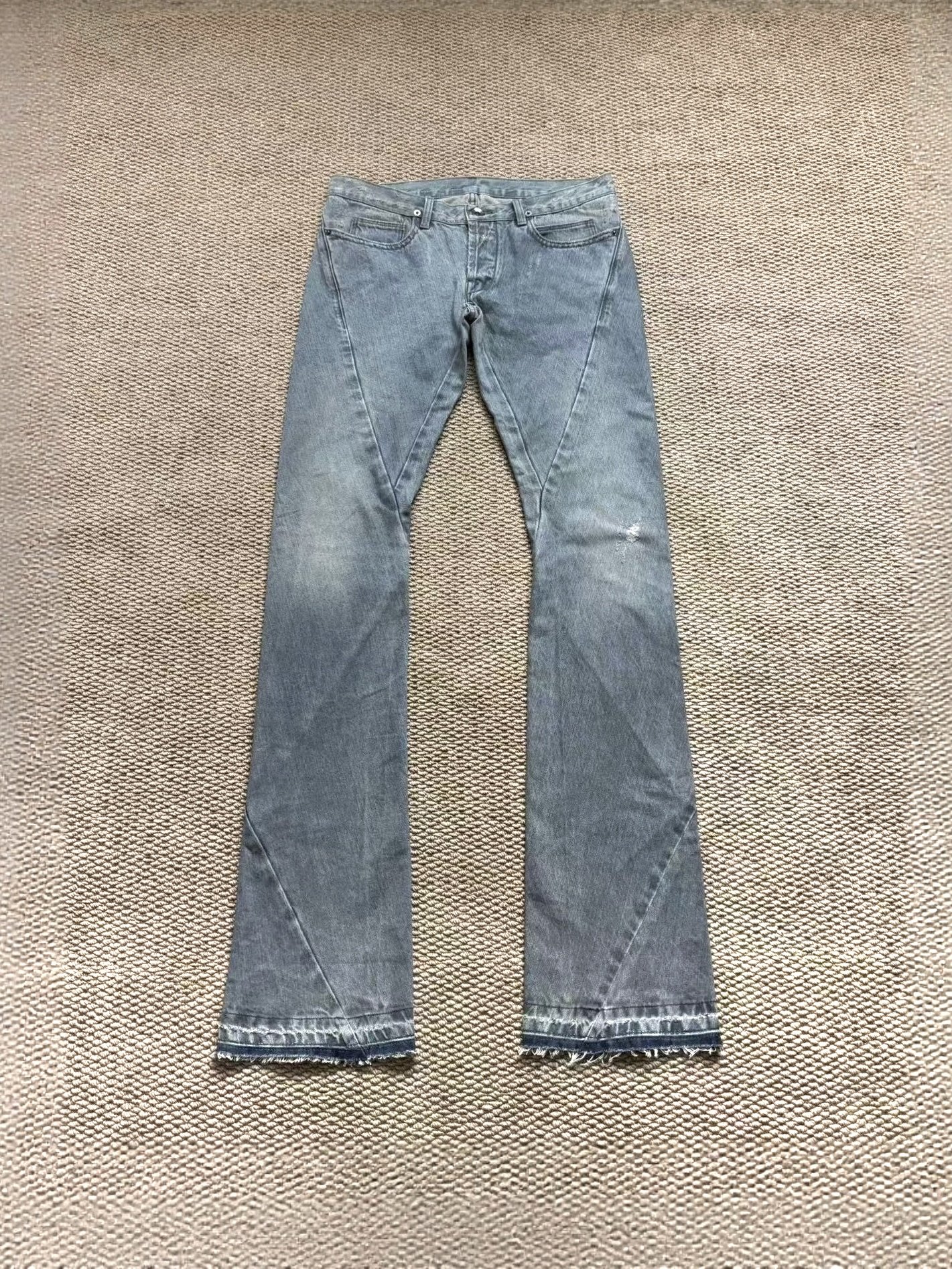 thumbnail for 537Cute Ro Style Drkshdw Two-Tone Spiral Pants