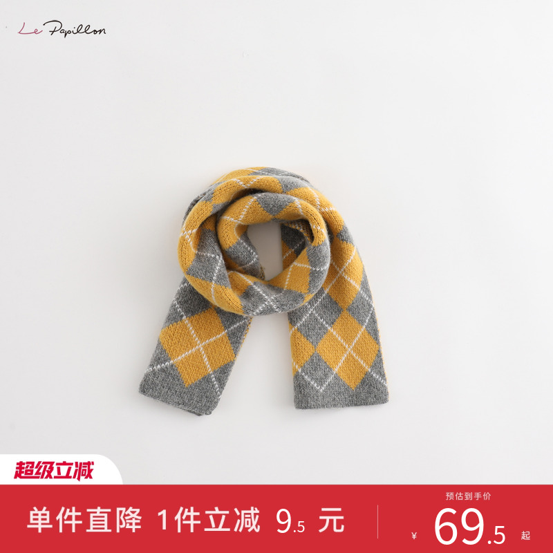 马克羊毛围巾Marc＆Janie