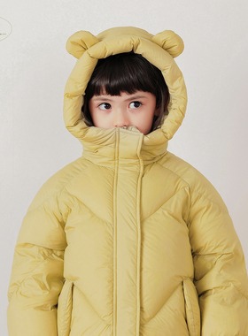 【奥莱特卖】马克珍妮女童三防儿童超轻保暖羽绒服221066