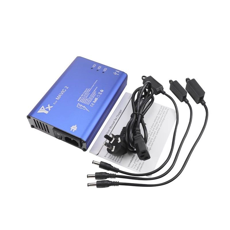 适用于大疆 MAVIC2 御2带开关充电器 电池管家保姆并充板