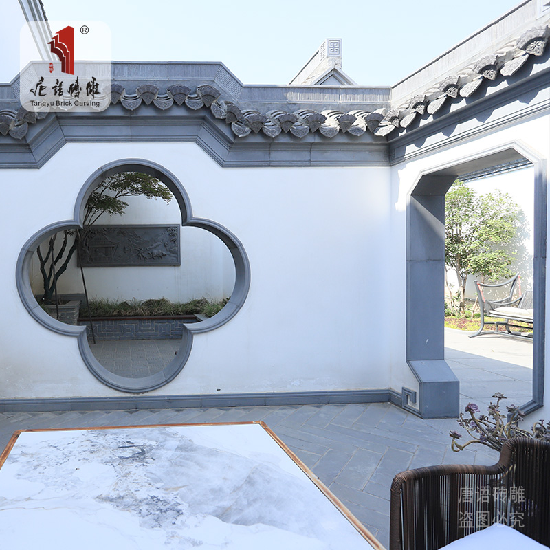 图案精晰墙面沿线抛坊