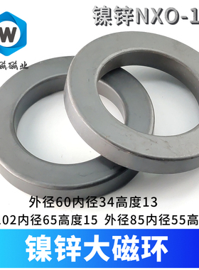 新品 镍锌铁氧体抗干扰磁环 EMI EMC 巴伦 NXO100 高频镍锌大磁环