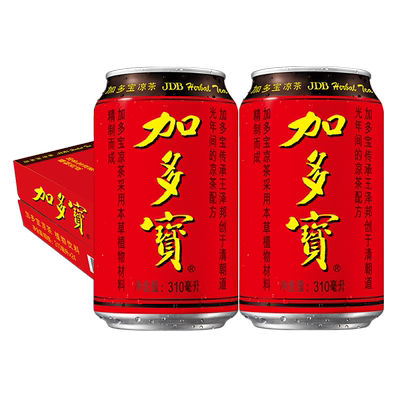 加多宝罐整箱礼盒植物凉茶饮料