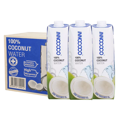 泰国进口椰子水1L*12盒整箱