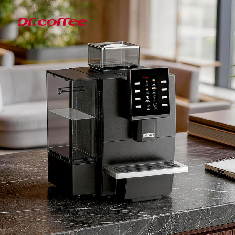 咖博士F09商用全自动咖啡机豆研磨一体大容量意美式萃取浓缩黑咖