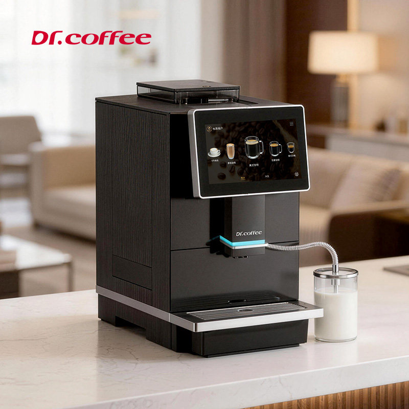 咖博士C11全自动咖啡机家用办公室小型研磨一体浓萃意美式奶咖H12