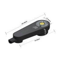 Spark Dab Pen vaporizer for wax cigarette paste is a disposable and recyclable cigarette device thumbnail 3