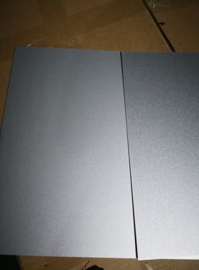 灰银色铝合金吊顶天花喷砂板磨砂
