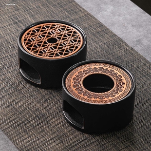 温茶炉垫片蜡烛炉子耐烧金属网茶壶垫子温茶器壶托烤橘子烤网