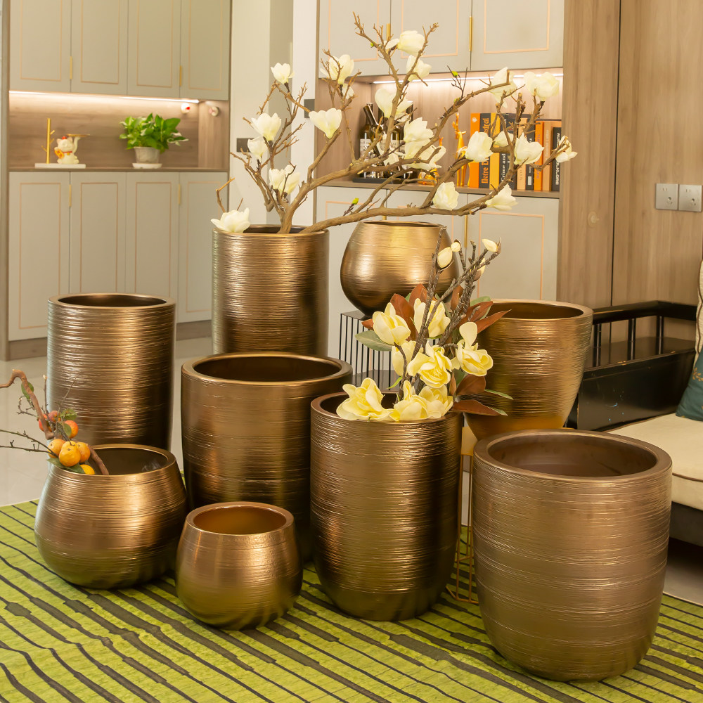 景德镇陶瓷花盆落地大口径客厅民宿酒店高级感家居水培会所装饰品,鲜花速递/花卉仿真/绿植园艺,花盆,淘宝优惠券,粉丝福利购,淘宝优惠卷