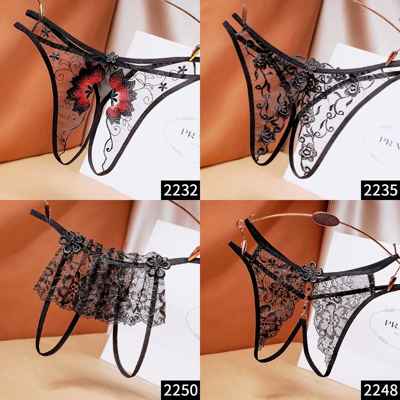 开裆女短裤内开档镂空性感学生蕾丝大码裤头三角裤纯欲风低腰提臀