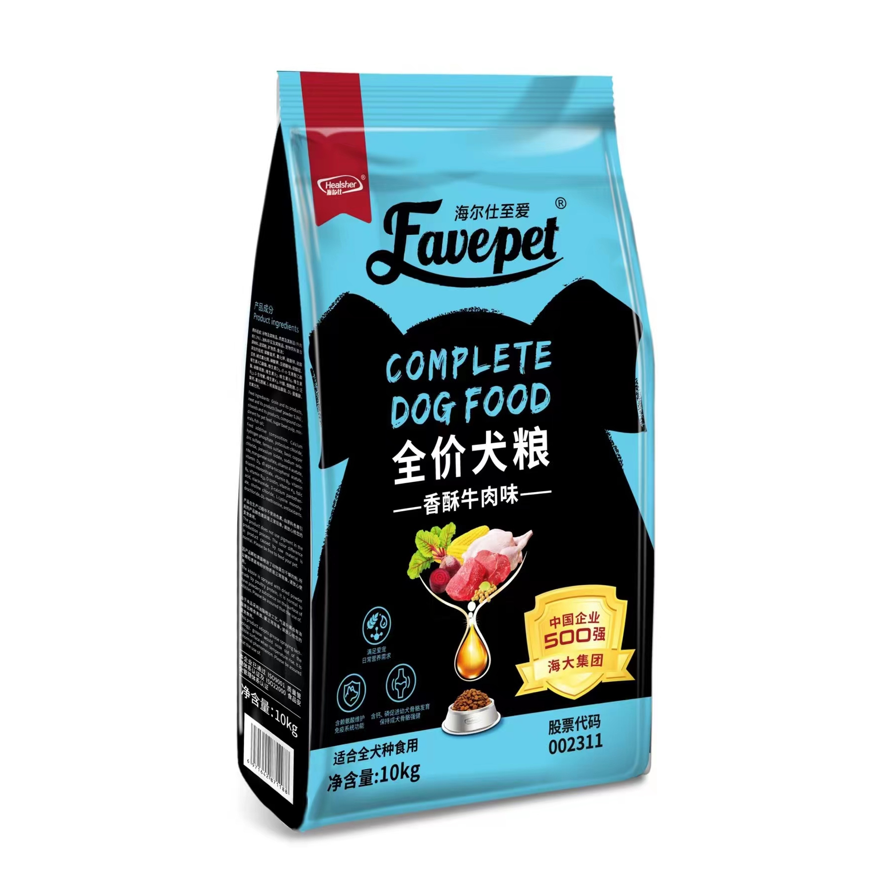 海尔仕成犬粮通用型去泪痕
