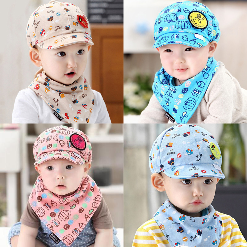 春秋款6个月婴儿帽子春秋男孩1岁春款男宝3鸭舌帽4春季5宝宝男童7