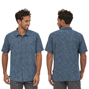 衬衫 patagonia巴塔哥尼亚A Step休闲有机棉清凉舒适短袖 Back 男