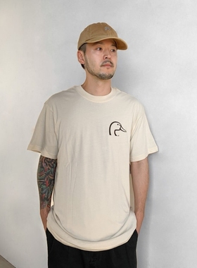 美式FILSON DUCKS UNLIMITED RANGER休闲时尚图案轻量棉短袖T恤男