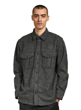 现货FILSON NORTHWEST WOOL男士美式保暖7.5盎司羊毛工装衬衫衬衣