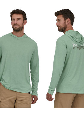 Patagonia巴塔Capilene Hoody户外防晒速干长袖连帽T恤C1男45325