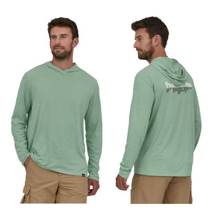 Patagonia巴塔Capilene Hoody户外防晒速干长袖连帽T恤C1男45325