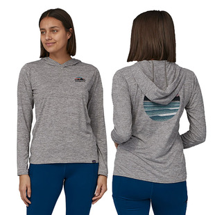 Patagonia巴塔Capilene Tropic Hood速干透气连帽体T恤防晒衣C1女