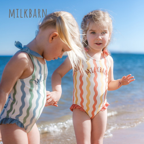 milkbarn三角泳衣裤分体游泳衣