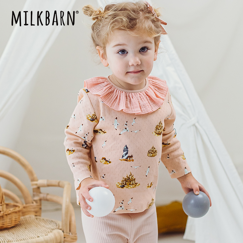 儿童长袖上衣MILKBARN