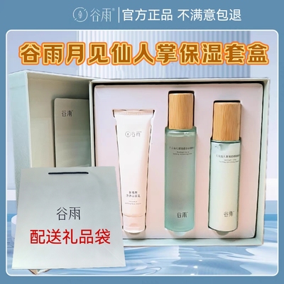 谷雨仙人掌礼盒谷雨补水保湿