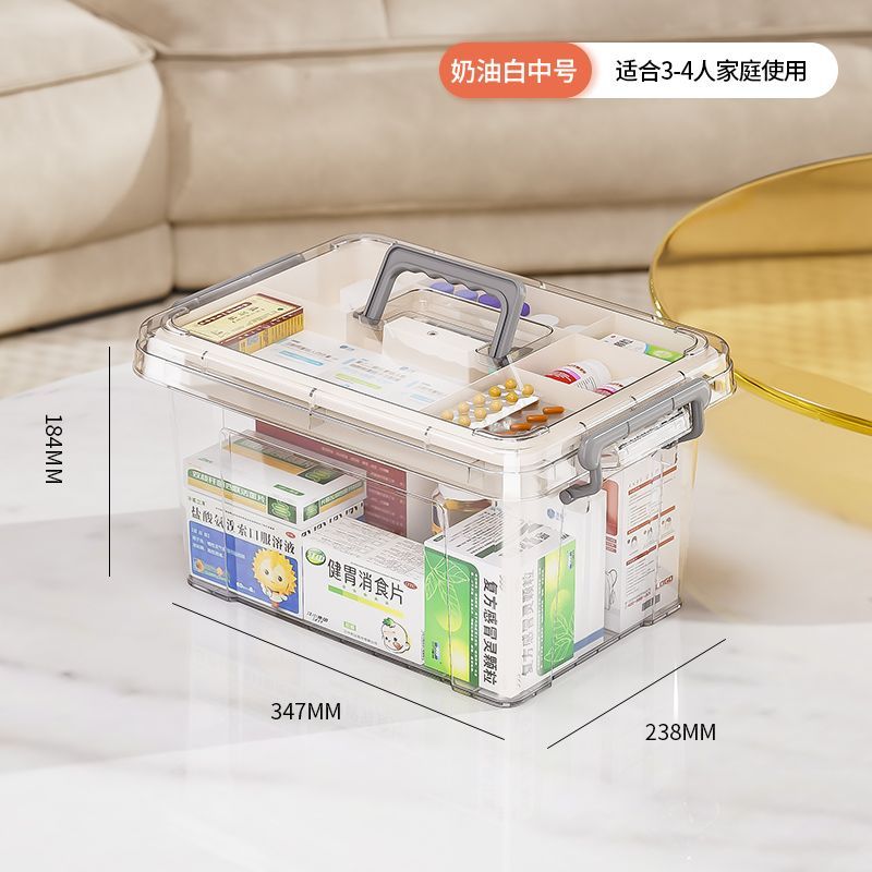 医药箱家用庭装大容量透