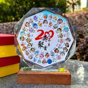华语水晶照片相框定制厂家直销