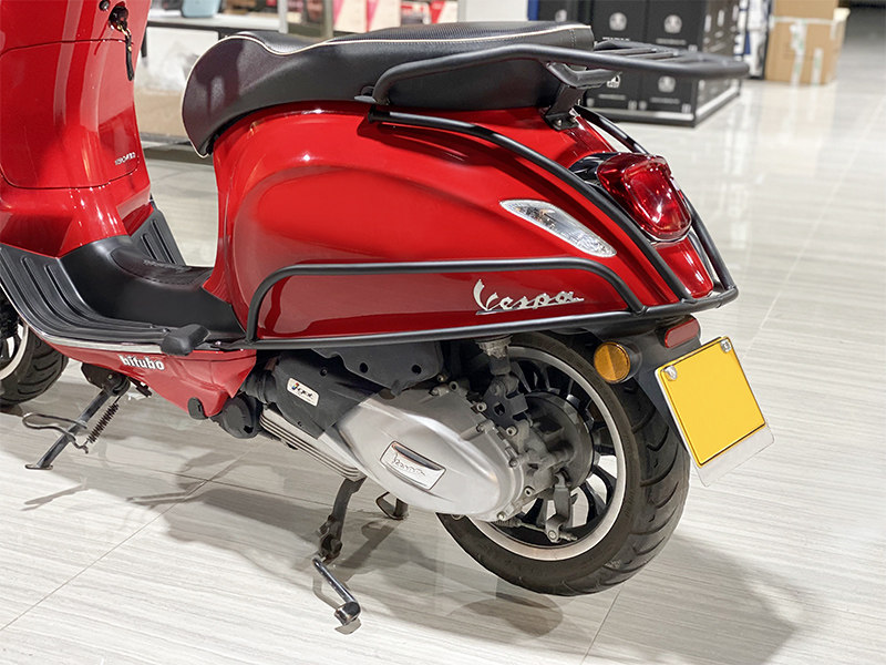 比亚乔vespa150护杠春天150冲刺前防摔杠后保险杠保护前泥瓦护杠