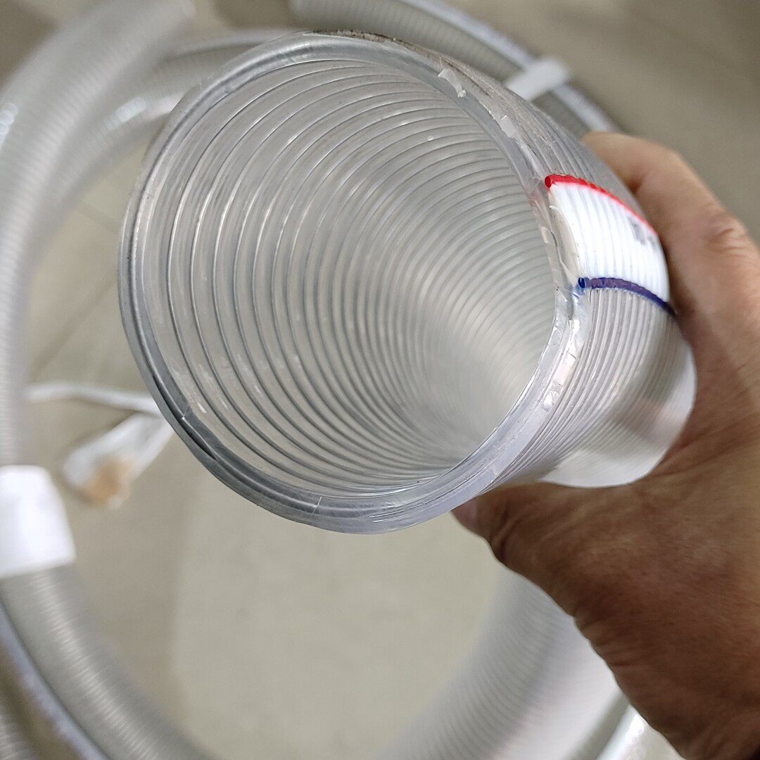 pvc时代品牌内径75#钢丝软管加厚塑料管钢丝管软管透明管耐油管