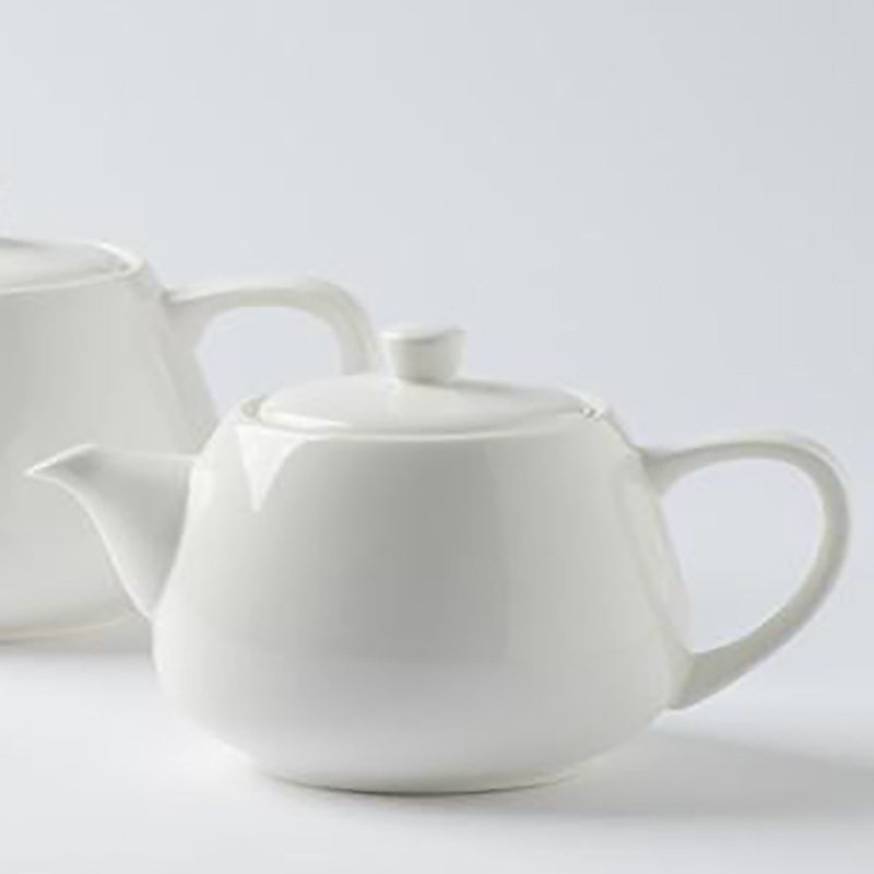 唐山骨瓷纯白茶壶家用简约下午茶壶咖啡壶手工泡茶单壶带过滤孔,餐饮具,茶壶,淘宝优惠券,粉丝福利购,淘宝优惠卷