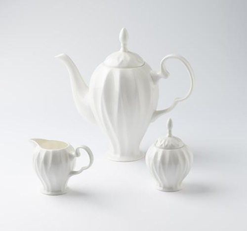 出口英国高端骨瓷咖啡壶套装家用商用泡茶壶经典首选器型好超级美