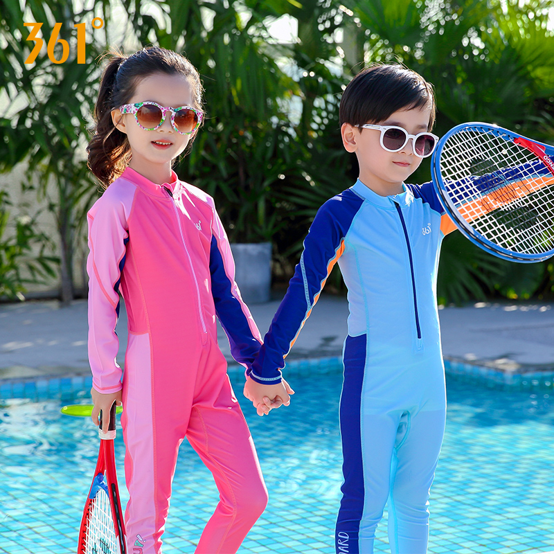 361度男童连体泳衣女童防晒速干宝宝儿童泳衣时尚泡温泉游泳套装在类目 运动/瑜伽/健身/球迷用品, 游泳, 儿童泳衣/裤中 - 来自Buy2taobao.com提供专业的淘宝代购服务