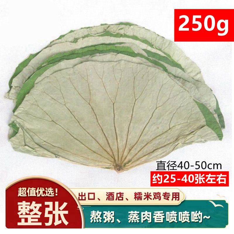 新鲜荷叶整张荷叶糯米鸡专用荷叶茶中药材荷叶片封酒坛专用纸250g,传统滋补营养品,荷叶,淘宝优惠券,粉丝福利购,淘宝优惠卷