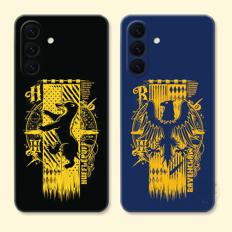 拉文克劳适用三星A56手机壳A73A72A71A70A55A54A53A52A36A35A34A33A26a25哈利波特情侣个性创意简约男女款软