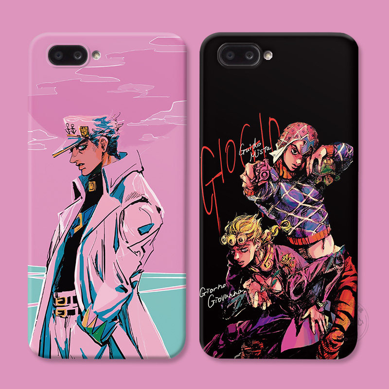 jojo的奇妙冒险适用oppo A97手机壳A96A95A93A79A72A58A55A3A2A1pro承太郎男生个性创意女款耐脏防摔软
