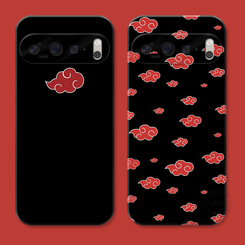 晓组织祥云适用谷歌Pixel10手机壳9pro/8/7/6A简约XL火影忍者个性男生创意女款耐脏软