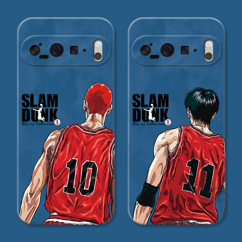 灌篮高手适用谷歌Pixel10手机壳9pro/8/7/6A个性XL潮流男生樱木花道流川枫女款防摔软